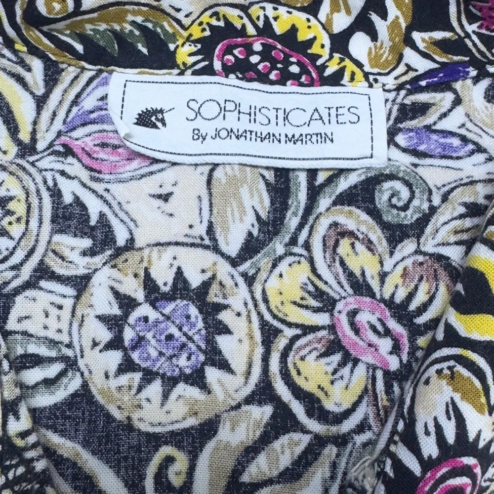 Goodfellow & Co Multicolor Floral Men's Shirt - Picture 2 of 3